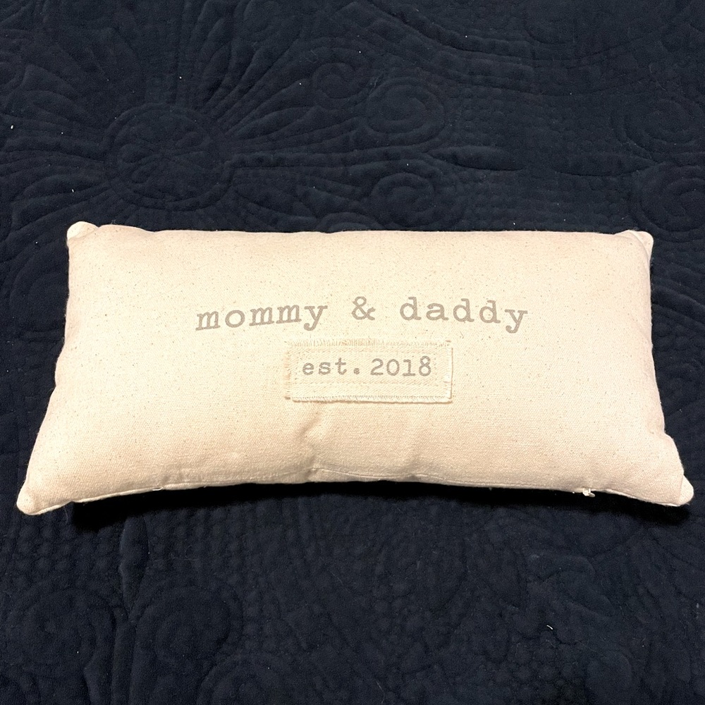 Mom & Dad Pillow
